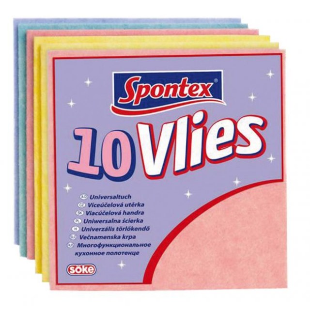 Utierka z viskózy Spontex 10 Vlies 10 kusov_1