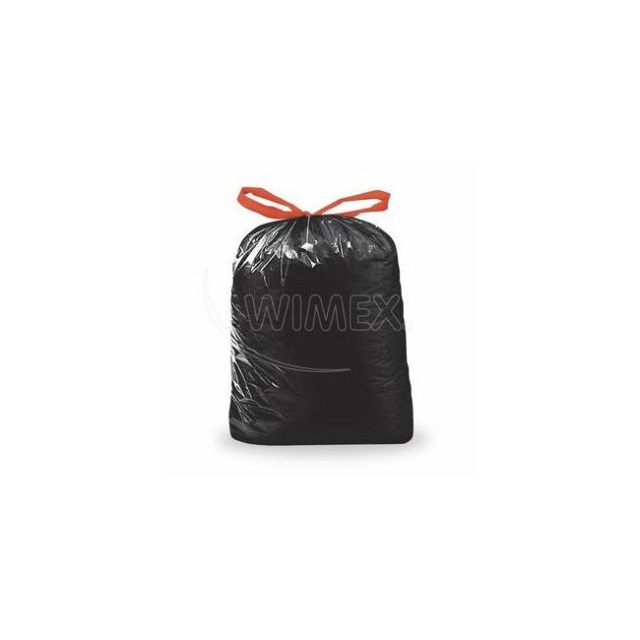 Vrecia zaťahovacie 120 l LDPE 70 x 100 cm čierne (10 ks)_1