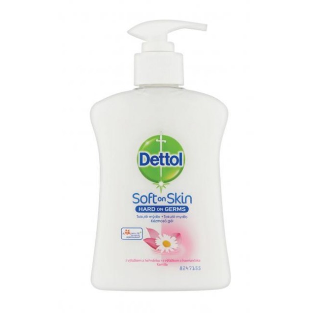 Dettol tekuté mydlo s pumpičkou 250 ml - Harmanček_1