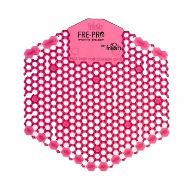 Pisoárové sitko Fre-Pro WAVE 3D - Kiwi / grapefruit (červené) 1 ks_1
