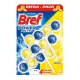 Bref Power Aktiv WC závesný blok tuhý 3x50g Citrón_1