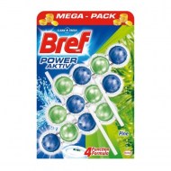 Bref Power Aktiv WC závesný blok tuhý 3x50g Borovica_1
