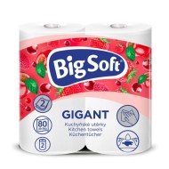 Kuchynské utierky 2-vrstvové Big Soft Gigant 2ks, 16,4m_1