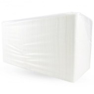 Papierové servítky 1-vrstvové 33x33cm biele 500ks_1