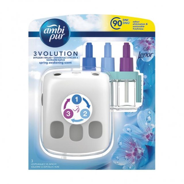 Ambi Pur 3Volution elektrický osviežovač + náplň 20 ml Lenor_1