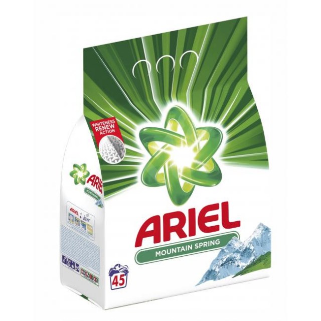 Ariel prací prášok (45 PD) 3,37kg  Mountain Spring_1