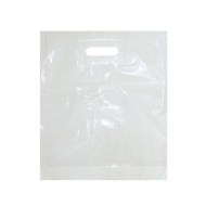 Igelitová taška LDPE 55 x 60 + 5 cm, biela / 100ks_1