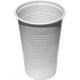 Poháre plastové 200ml 100ks biele_1