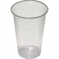 Poháre plastové 200ml 100ks priehľadné_1