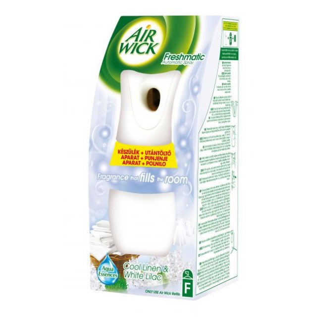 Air Wick Automat  osviežovač + náplň 250 ml vôňa  sviežej bielizne_1