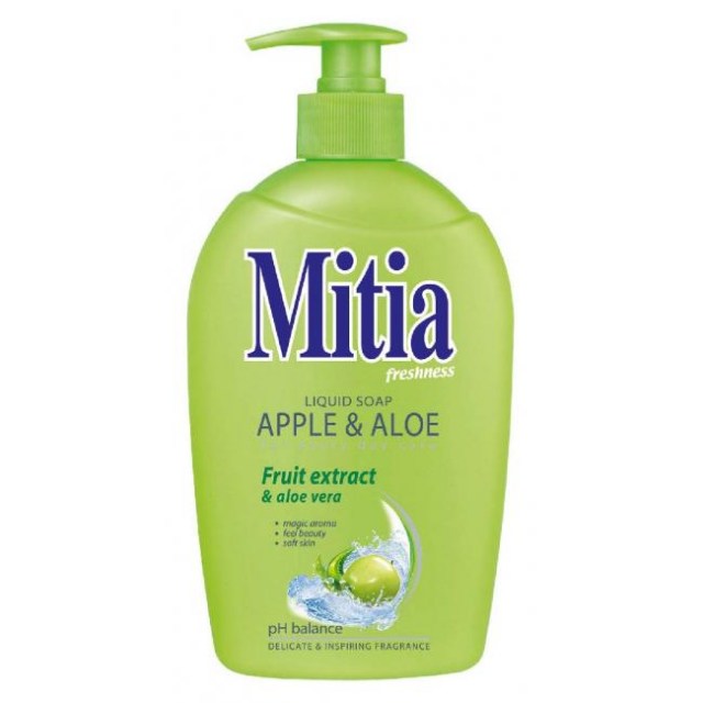 Mitia tekuté mydlo 500 ml - Jablko&Aloe_1