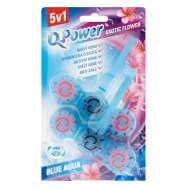 Q-Power WC závesný blok tuhý Exotic Flower 2 kusy_1