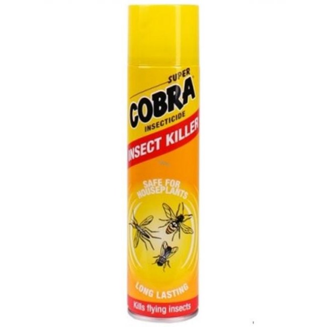 COBRA sprej lietajúci hmyz na osy a sršne 400 ml (žltý)_1