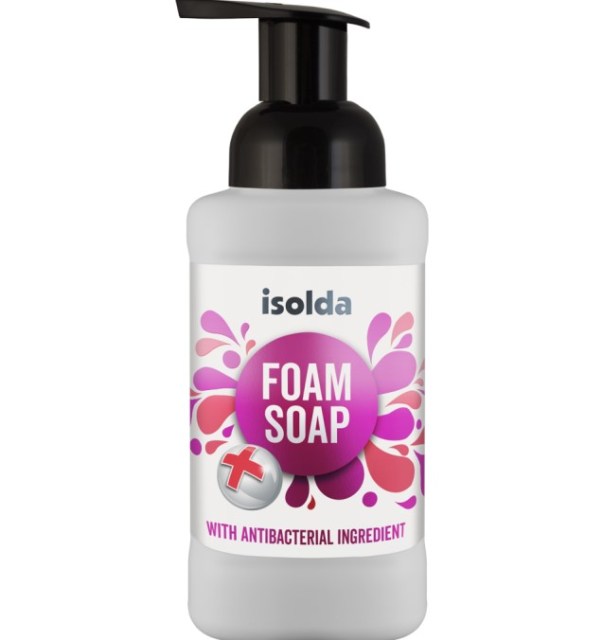 ISOLDA penové mydlo s antibakteriálnou prísadou 400 ml_1