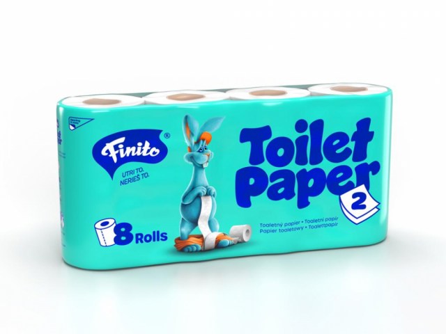 Toaletný papier FINITO 2-vrstvový [8 ks x 160út] _1