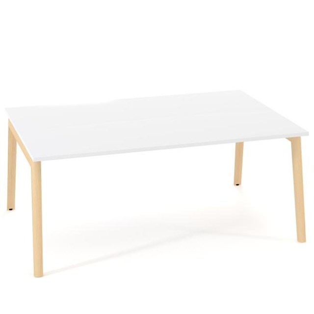 Pracovné stoly Bench ALFA ROOT 180x160cm, biely_1