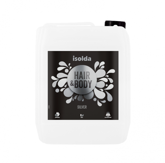 ISOLDA SILVER LINE Hair and Body Shampoo 5L_2