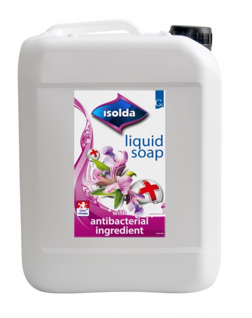 ISOLDA dezinfekčné (antibakteriálna prísada) tekuté mydlo 5L_2