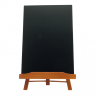 Stojanček JUNIOR s tabuľkou A4, Mahogany_1