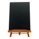 Stojanček JUNIOR s tabuľkou A4, Mahogany_1