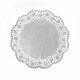 Dekoračná krajka (PAP) okrúhla biela O30cm [6 ks]_4