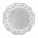 Dekoračná krajka (PAP) okrúhla biela O40cm [100 ks]_4