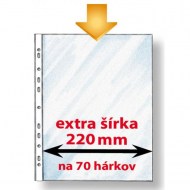 Euroobal Karton PP economy A4 maxi extra široký 50mic 50ks_1