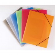 Plastový obal s gumičkou Karton PP Opaline červený_1