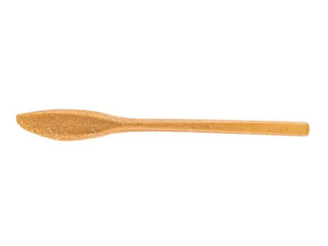 Nôž drevo kompozit hnedý 18cm WPC (50ks) reusable _1