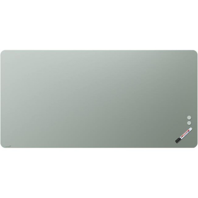 Tabuľa GLASSBOARD matná oblé rohy 100x200, zelená_1