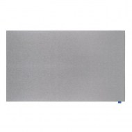 Textilná akustická nástenka WALL-UP horizontálna 119,5x200 cm tichá šedá_1