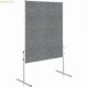 Moderačná tabuľa plstená 150x120 cm ECONOMY sivá neskl._1