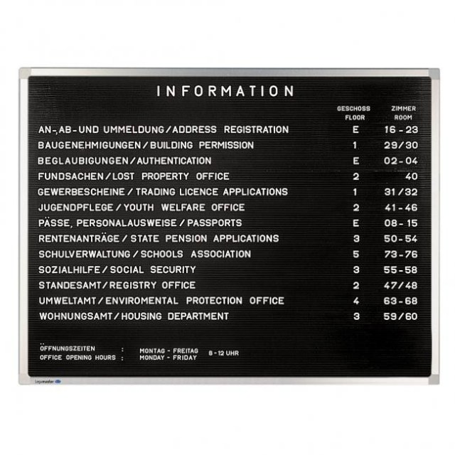 Informačná tabuľa PREMIUM 60x80 cm_1