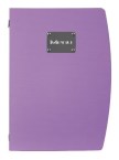 Jedálny lístok, ohybný a umývateľný,  s 1 vložkou (4 strany), Purple_1