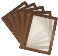 Sada 5 vložiek A5, Brown_1