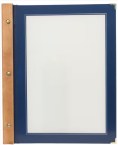 Jedálny lístok A4, s 2 vložkami (4 strany), Blue_1