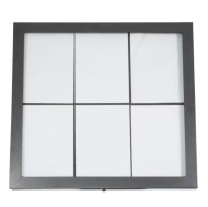 LED svetelná tabuľa 6x A4 Coated Steel.  _1