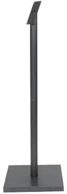 Stojan s podstavcem k svetelnej tabuli LED, výška 135 cm, lakovaná oceľ   _1