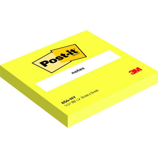 Bloček Post-it 76x76 žltý 6x 100 lístkov_1