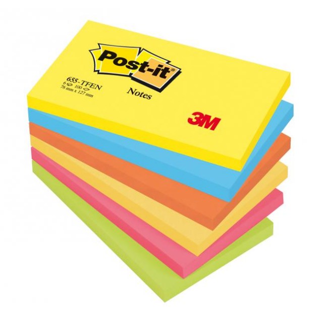 Bločky Post-it ENERGIA 76x127mm, 6x100 lístkov_1