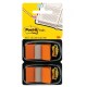 Záložky Post-it Index široké 25,4x43,2 oranžová 2ks_1