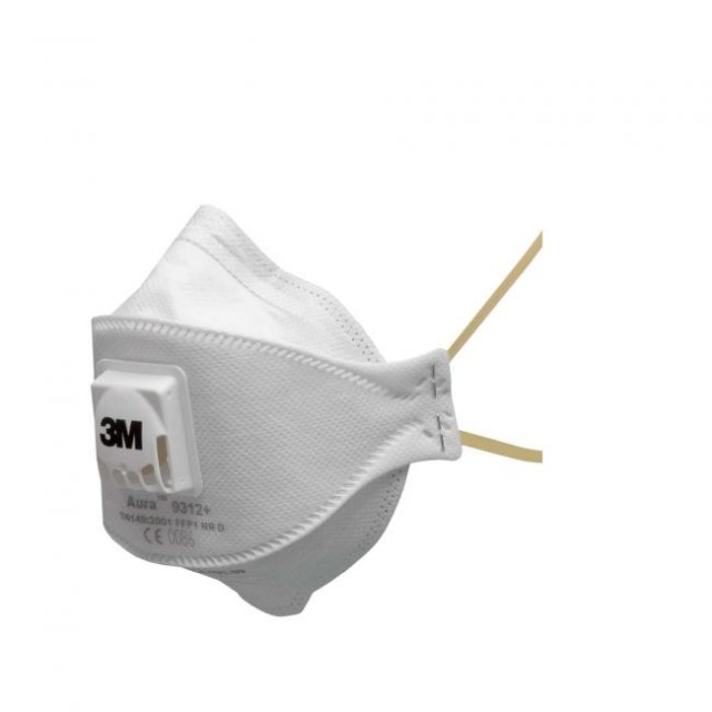 Časticový respirátor FFP1 Aura 9312+ s výdychovým ventilom_1