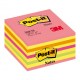 Bloček kocka Post-it 76x76 neónová ružová mix_1