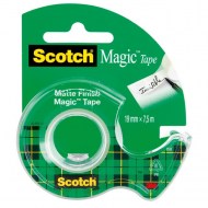 Lepiaca páska Scotch Magic neviditeľná popisovateľná 19mm x 7,5m s dispenzorom_1
