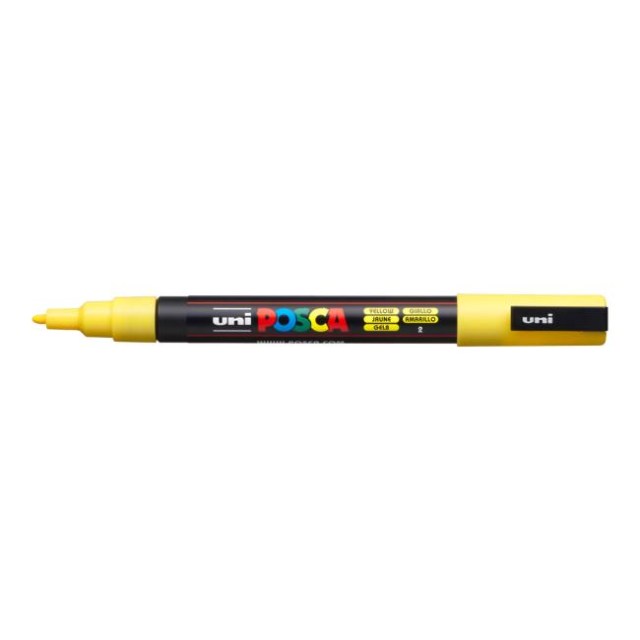 Popisovač uni POSCA PC-3M žltý_1