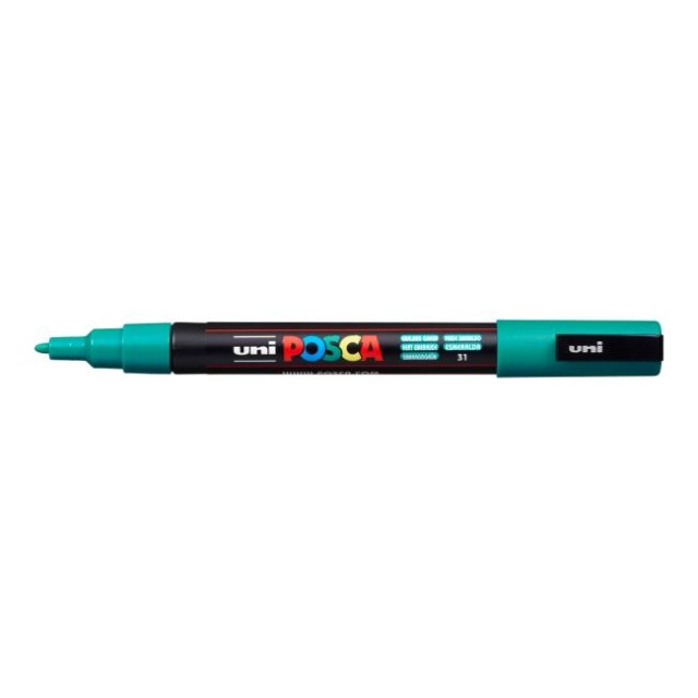 Popisovač uni POSCA PC-3M smaragdový_1