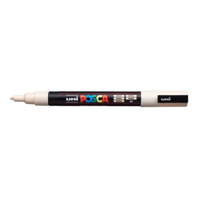 Popisovač uni POSCA PC-3M béžový_1