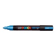 Popisovač uni POSCA PC-5M metalicky modrý_1