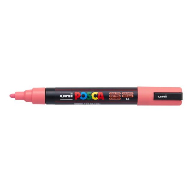 Popisovač uni POSCA PC-5M koralovoružový_1