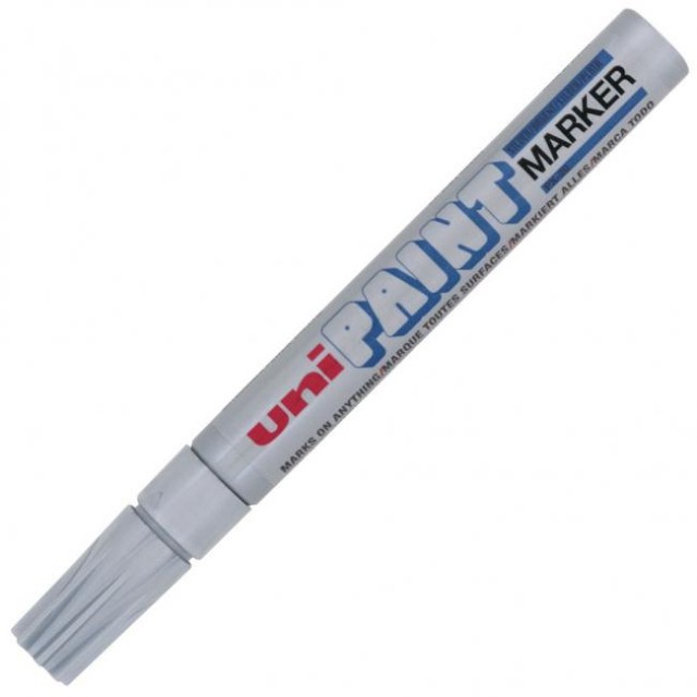 Lakový popisovač uni PAINT PX-20 strieborný_1